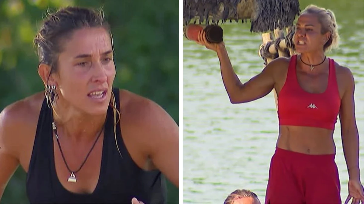 Survivor All Star'da Nagihan ve Seda birbirine giriyor: Gömerim seni