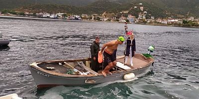 1. Mudanya Körfezi Açık Deniz Yüzme Maratonu tamamlandı
