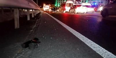 10'a yakın araç üzerinden geçti!