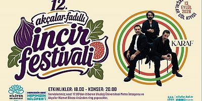 12. Akçalar Fadıllı İncir Festivali 13 Eylül’de Akçalar Göl Kıyısı’nda