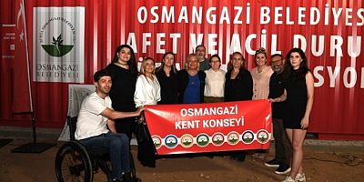 17 Ağustos depremi Osmangazi’de unutulmadı