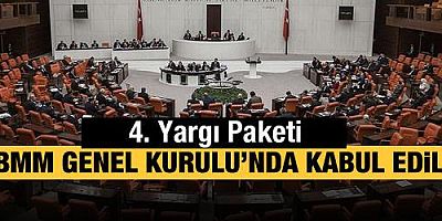 4. Yargı Paketi TBMM'de kabul edildi