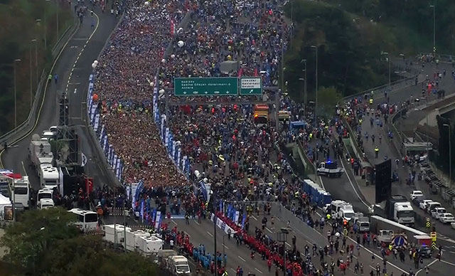 43. NKolay İstanbul Maratonu'nda start verildi