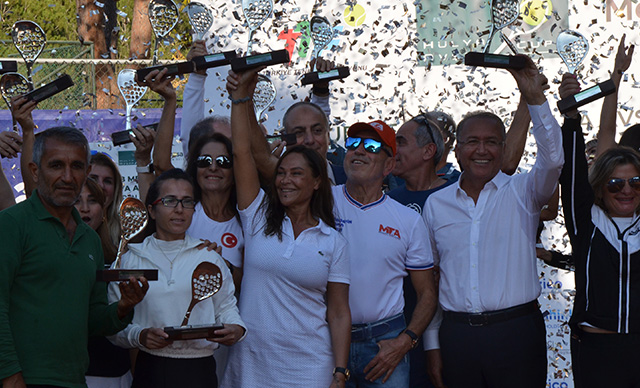 43'üncü Hülya Avşar Cup Tenis turnuvası sona erdi