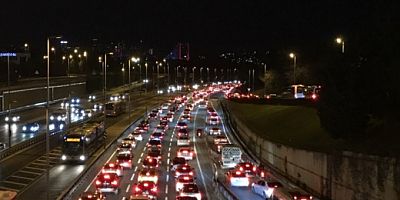 56 saatlik kısıtlama sonrası trafikte yoğunluk