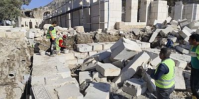 754 yıllık tarihi yapı Büyükşehir’le yükseliyor