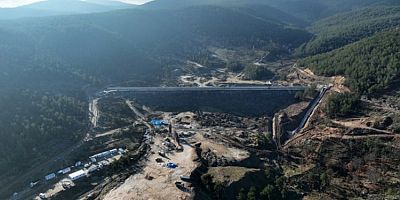 850 bin metreküp alan faydalanacak! Bursa Büyükorhan Kocadere Göleti...