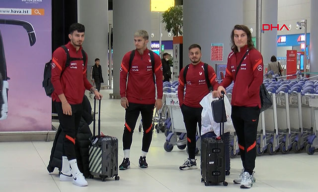 A Milli Futbol Takımı yurda döndü
