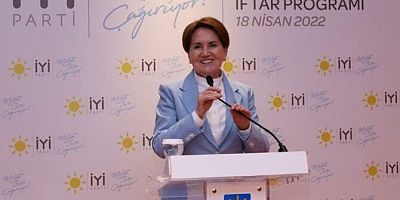Akşener: Partili Cumhurbaşkanlığı sistemi Türkiye’yi yok etme yolunda gidiyor