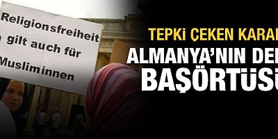 Almanya başörtüsüyle uğraşıyor!