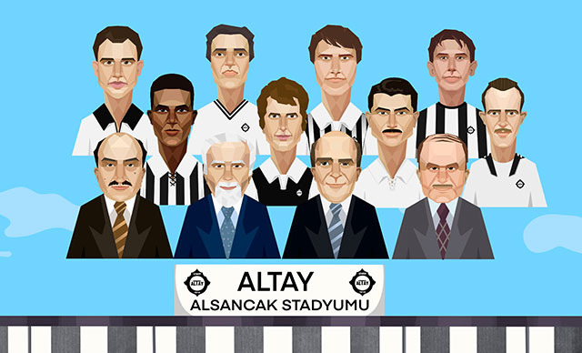 Altay'dan Alsancak için efsanelere saygı