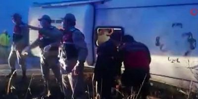 Amasya'da yolcu otobüsü devrildi! Ölü ve yaralılar var
