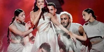   Eurovision'da İsrail protestosu