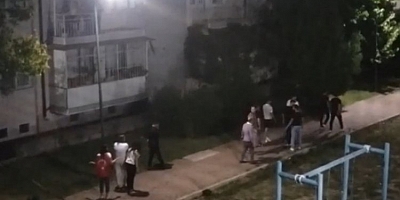 Asker eğlencesinde çıkan kavga meydan muharebesine döndü