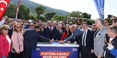 Atatürk Spor Salonu’nun temeli törenle atıldı