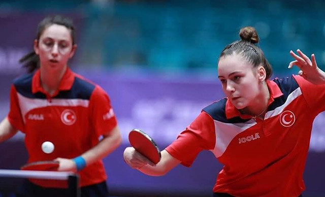 Avrupa 21 Yaş Altı Masa Tenisi Şampiyonası'nda millilerden altın madalya