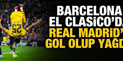 Barcelona, Real Madrid'i farklı mağlup etti
