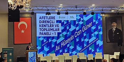 Başkan Aydın Afetlere Dirençli Kentler Paneli’ne Katıldı