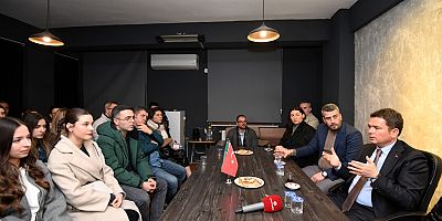 Başkan Aydın’dan Gençlere Güçlü Destek