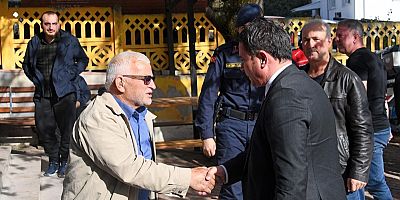 Başkan Aydın’ın Cuma Durağı Bu Kez Çağlayan Mahallesi Oldu