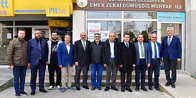 Başkan Aydın’ın Cuma Durağı Emek Mahallesi Oldu