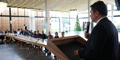 Başkan Aydın iş insanları ile bir araya geldi