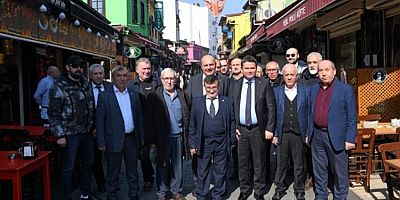 Başkan Aydın, Kayıhan Çarşısı esnafı ile buluştu