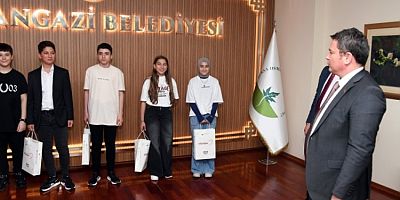 Başkan Aydın, LGS'ye hazırlanan öğrencileri ağırladı