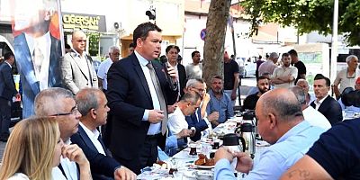 Başkan Aydın mahalleleri geziyor sorunları yerinde çözüyor