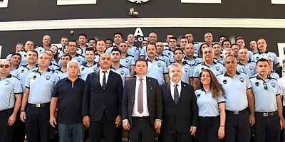 Başkan Aydın, Zabıta Teşkilatı'nın yıl dönümünü kutladı