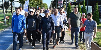 Başkan Bozbey’den sağlıklı yaşam vurgusu