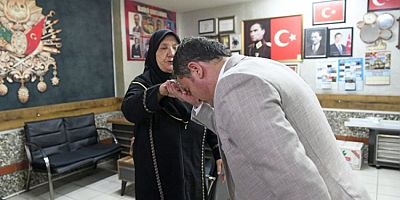 Başkan Erkan Aydın Küçükbalıklı'da vatandaşla buluştu