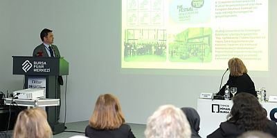 Başkan Erkan Aydın projelerini uluslararası kongrede tanıttı