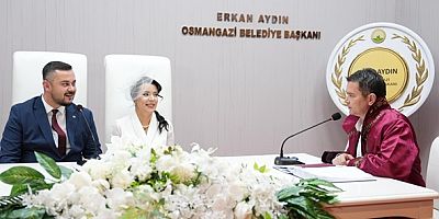 Başkan Erkan Aydın Yılın Son Nikahını Kıydı