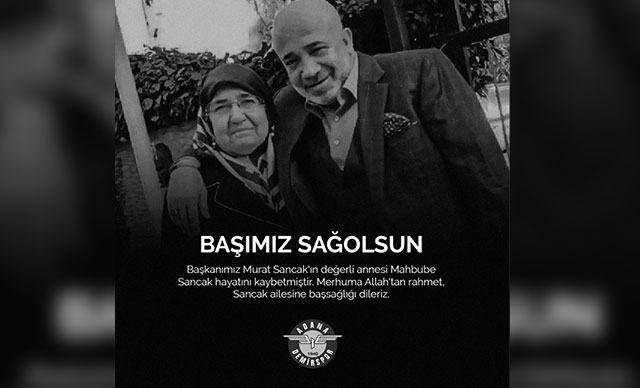 Başkan Murat Sancak’ın acı günü