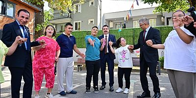 Başkan Oktay Yılmaz, özel öğrencilerin heyecanına ortak oldu
