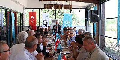 Başkan Şadi Özdemir, muhtarlara turizm projelerini anlattı