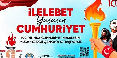 Başkan Türkyılmaz Mütareke'den Cumhuriyet'e 100. yıl için yürüyüş yapacak