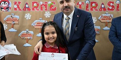 Başkan Yılmaz, çocukların karne heyecanına ortak oldu