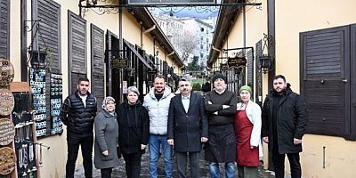 Başkan Yılmaz'dan Bursa'nın Sanat Köprüsü'ne ziyaret