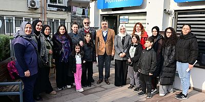 Başkan Yılmaz’dan komşu ziyareti