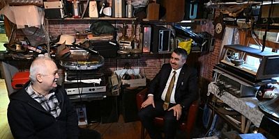 Başkan Yılmaz'dan Nostaji Doktoru'na ziyaret