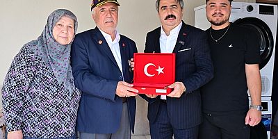 Başkan Yılmaz'dan vefa ziyareti