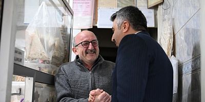 Başkan Yılmaz, komşu ziyaretinde