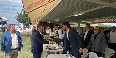 Başkan Yılmaz, Tarihi Alantepe Yağlı Güreşleri’ne katıldı