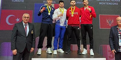 Belediyesporlu karateci Beşbadem, Balkan üçüncüsü