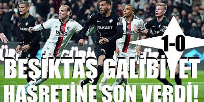 Beşiktaş evinde 3 puanın sahibi! Altay mağlup