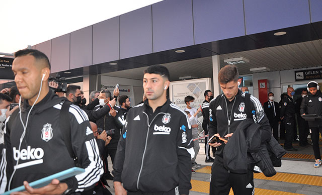 Beşiktaş kafilesi Antalya’da