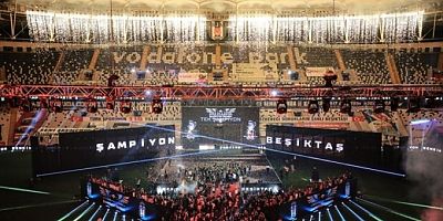 Beşiktaş şampiyonluk kupasını aldı!