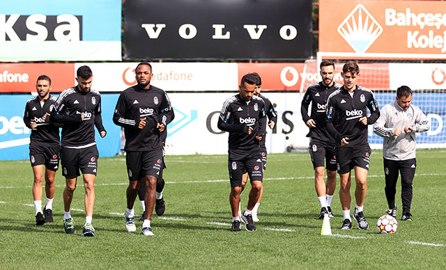 Beşiktaş, Sporting maçının hazırlıklarına başladı